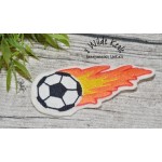 Stickdatei - Fußball Feuerschweif